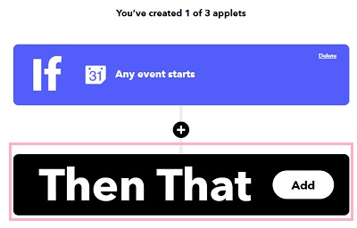 「Then That」をクリック