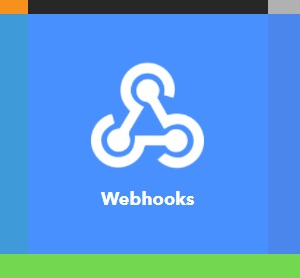 「Webhooks」をクリック