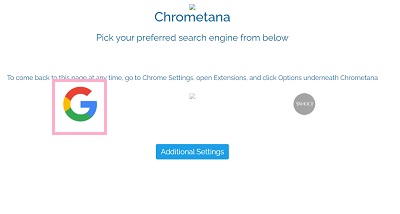 Google Chromeアイコンをクリック