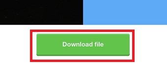 『Download file』をタップ