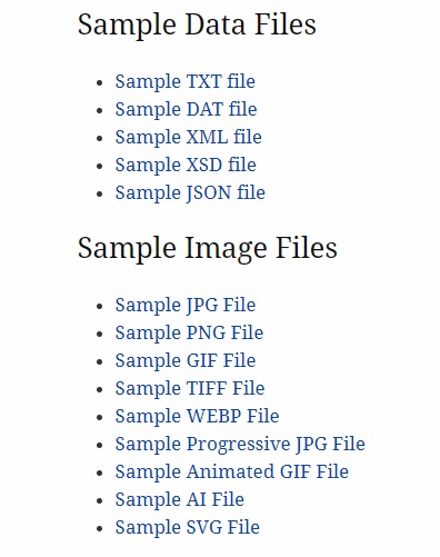 MIMEタイプに追加したいファイル形式のリンクをクリック