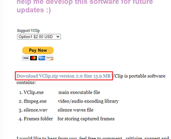 [Download VClip.zip]をクリック