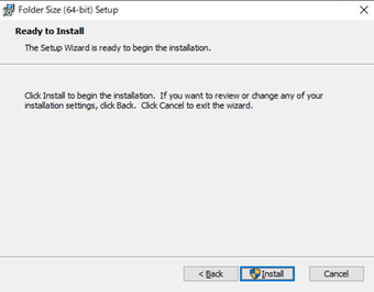 [Install]をクリック
