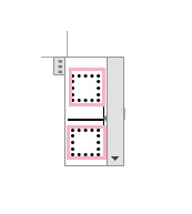 分数のレイアウトの挿入