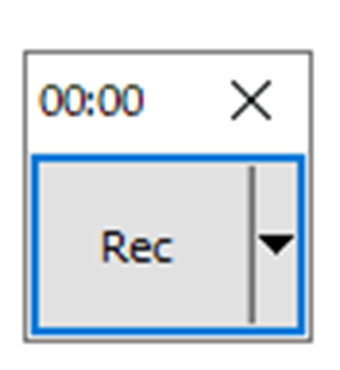 [Rec]ボタンを押す