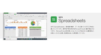 「Spreadsheets」画面