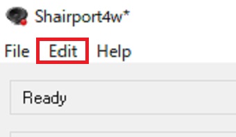 『Edit』をクリック