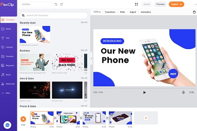 選択したテンプレートの編集画面