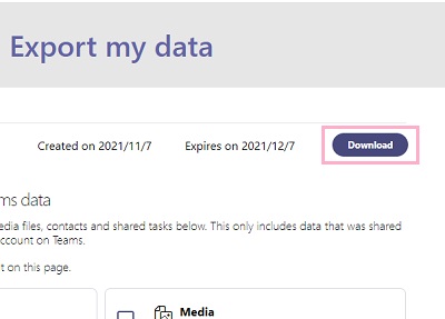 「Download」ボタンをクリック