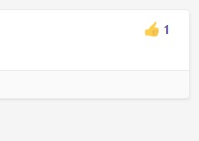 いいねのスタンプがついた