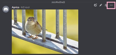 「その他」ボタンをクリック