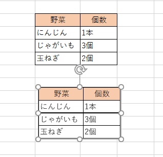 貼り付けできた