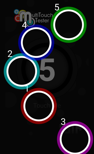 「MultiTouch Tester」