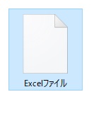 ファイルアイコンが白くなっている