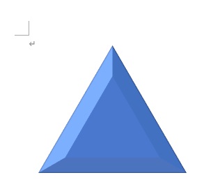 Wordで描いた立体図形