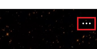 「・・・」をタップ