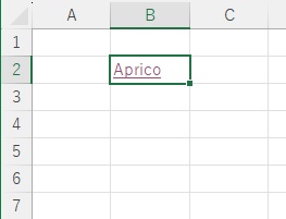 HYPERLINK関数を使用してリンクを作成できた