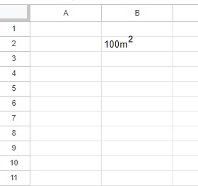 図形として作成された数字をドラッグして移動し、上付き文字にしたい場所に配置する