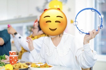 スタンプの大きさや位置を調整