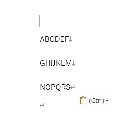 Wordにコピーすると、ダブルクォーテーションは付かない