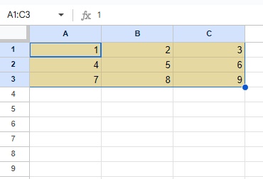 スプレッドシートのセルを塗りつぶしたい