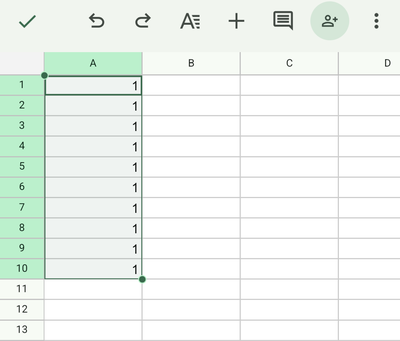 オートフィルを行うことができた