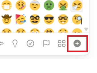 『＋』をクリック