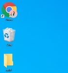 Windows10でデスクトップのアイコンサイズを変更する方法！