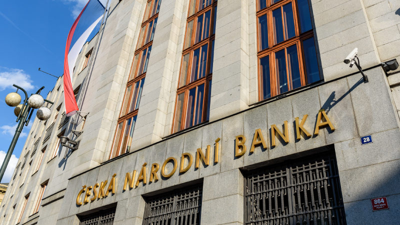 チェコ中銀、初のデジタル資産投資を実施。1Mドル規模でブロックチェーン実験ポートフォリオ構築
