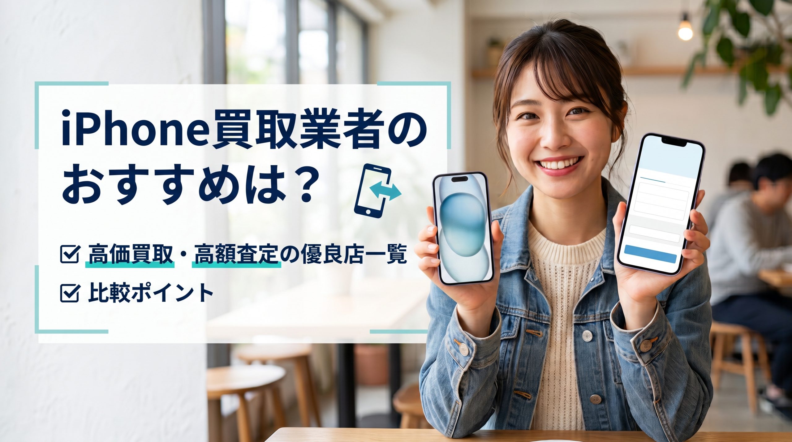 iPhone買取業者のおすすめは？高価買取・高額査定の優良店一覧と比較ポイント