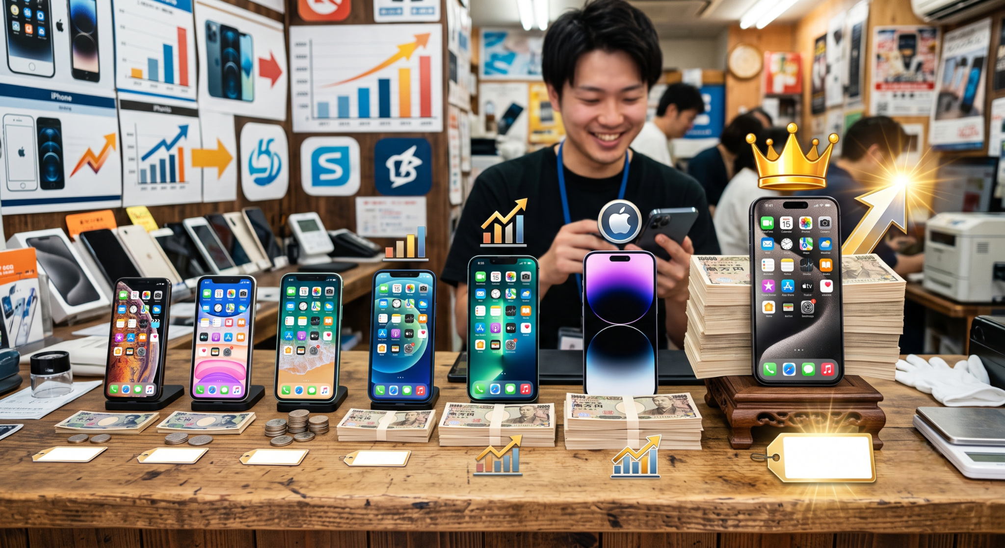 iPhone買取価格の徹底比較！どこで売るのが一番高い？