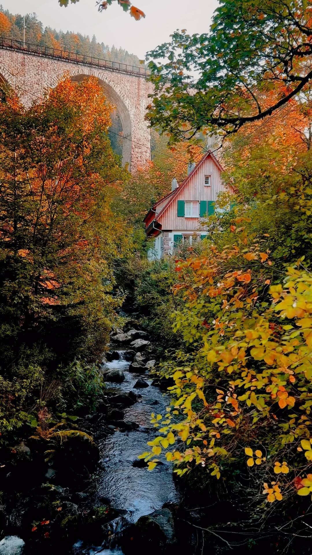 口コミ投稿：_lukasrichterWould you spend your autumn here? 🍂 .Can you guess the country? ..…