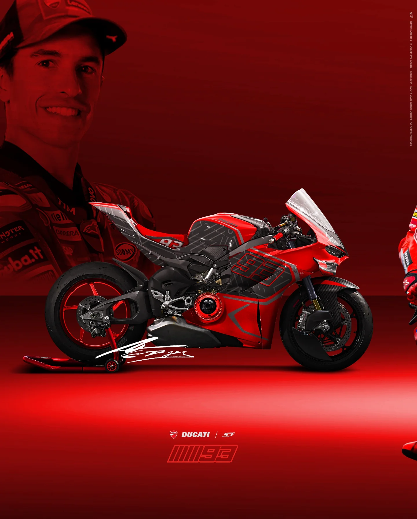 口コミ投稿：MM93 SPECIAL EDITION🇪🇸DUCATI® PANIGALE V4 🇮🇹@marcmarquez93 @ducati @ducaticorse…