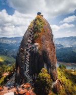Would you climb this?⁣👉 Follow @explore for more! 👈⁣⁣⁣👉 Follow @explore for more! 👈⁣⁣⁣⁣The Rock …のInstagram画像