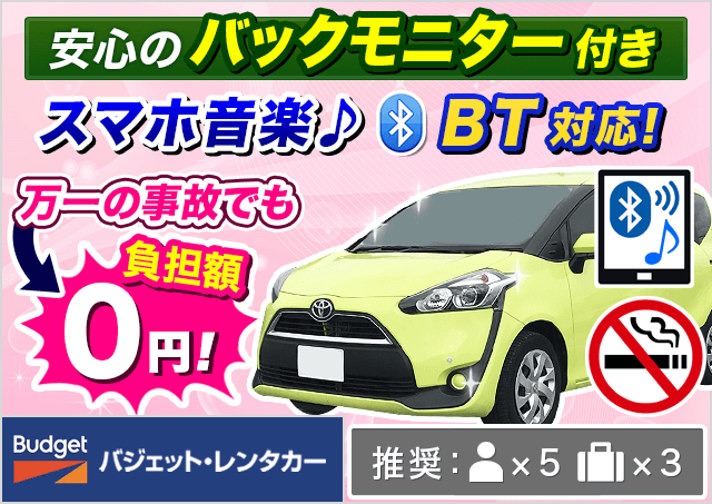 ミニバン（7人乗り）6000円～｜宮崎レンタカー料金比較・格安予約【旅楽】