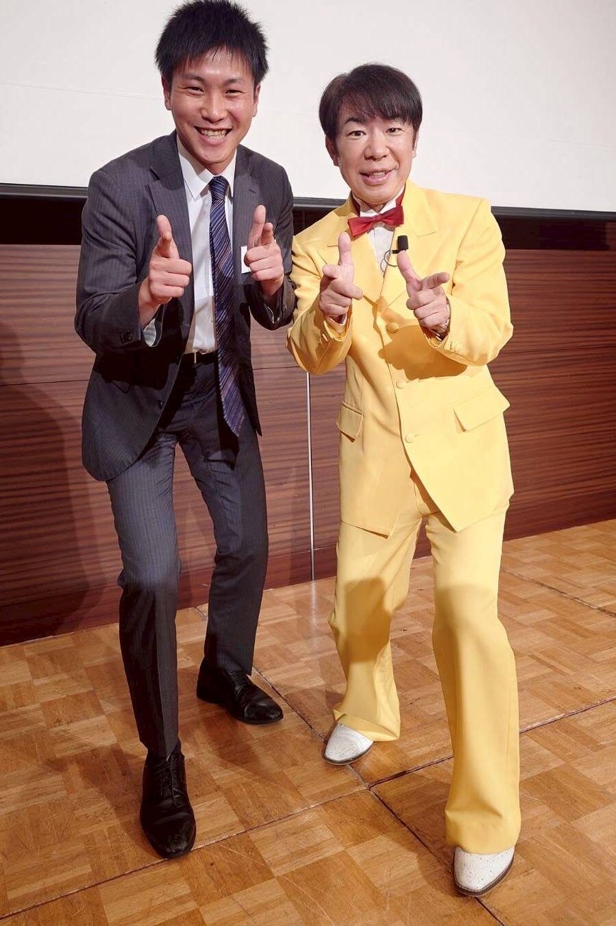 高山不動産５０周年オーナーセミナー　ダンディ坂野
