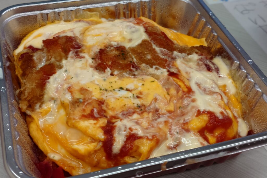 グリルオーツカのハントンライス｜金沢名物B級グルメを高山不動産の繁忙期給食でテイクアウト