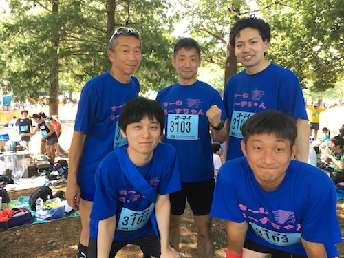 マラソン用スポーツTシャツ