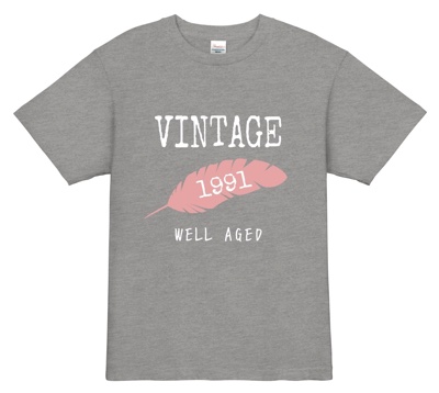 カレッジTシャツ・ビンテージTシャツ風│Tシャツプレゼント
