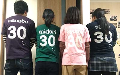 お客様のプリント作成事例（クチコミ）