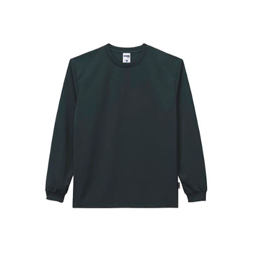 ドライロングスリーブTシャツ（ポリジン加工）MS1609
