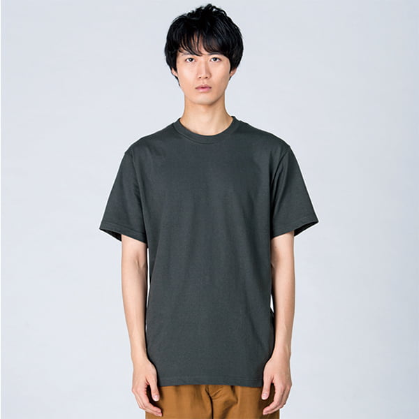 モデル身長182㎝／Lサイズ／デニム着用／正面シルエット