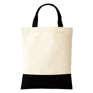 リサイクルキャンバスA4バイカラートート(tote)
