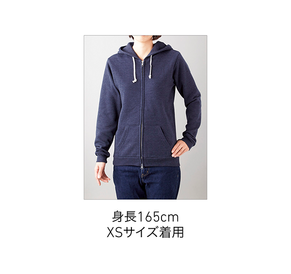 身長165cm、XSサイズ着用