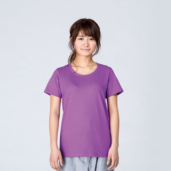 モデル身長161㎝／WLサイズ／ラベンダー着用／正面シルエット