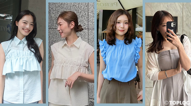 暑い季節をおしゃれに乗り切れる！ N.の【爽やかサマートップス】着こなしテク7選
