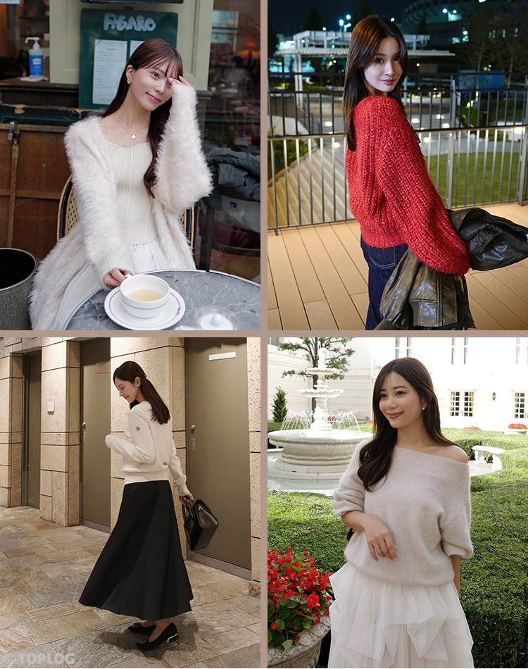 甘すぎないフェミニンが旬♡<br>PROPORTIONの【上品レディ×抜け感MIX】Style