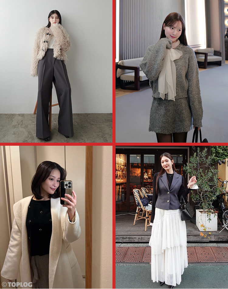 冬のおしゃれは“ちょうどいい華やかさ”で♡<br>PROPORTIONでつくる【大人フェミニン】最新LOOK