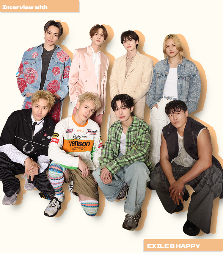 EXILE B HAPPY インタビュー