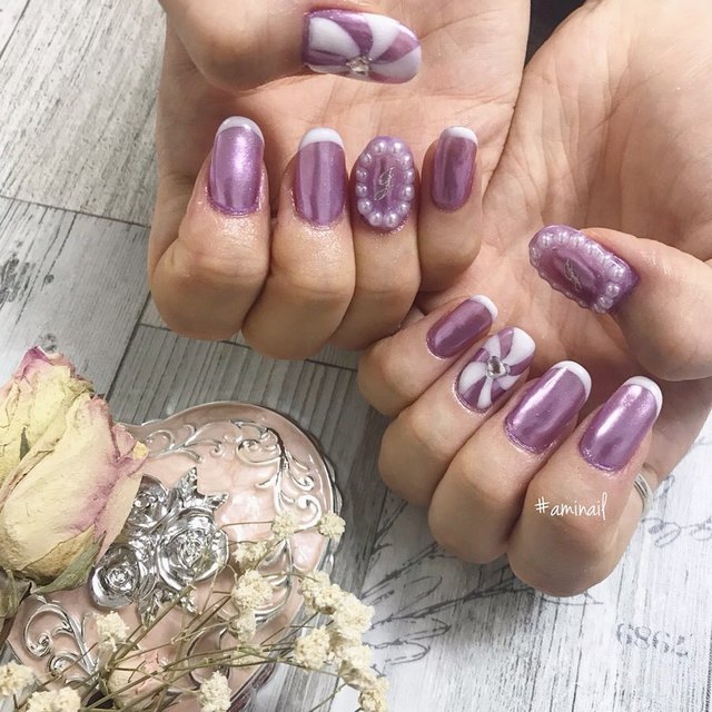 キャンディネイルがキュート やり方とおすすめデザイン9選